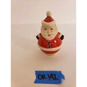 Salt Shaker Santa, Ceramic, 4" tall,